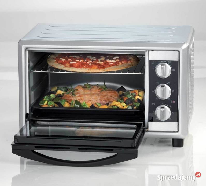Mini piekarnik Ariete 984 25 l srebrnyszary Kraków