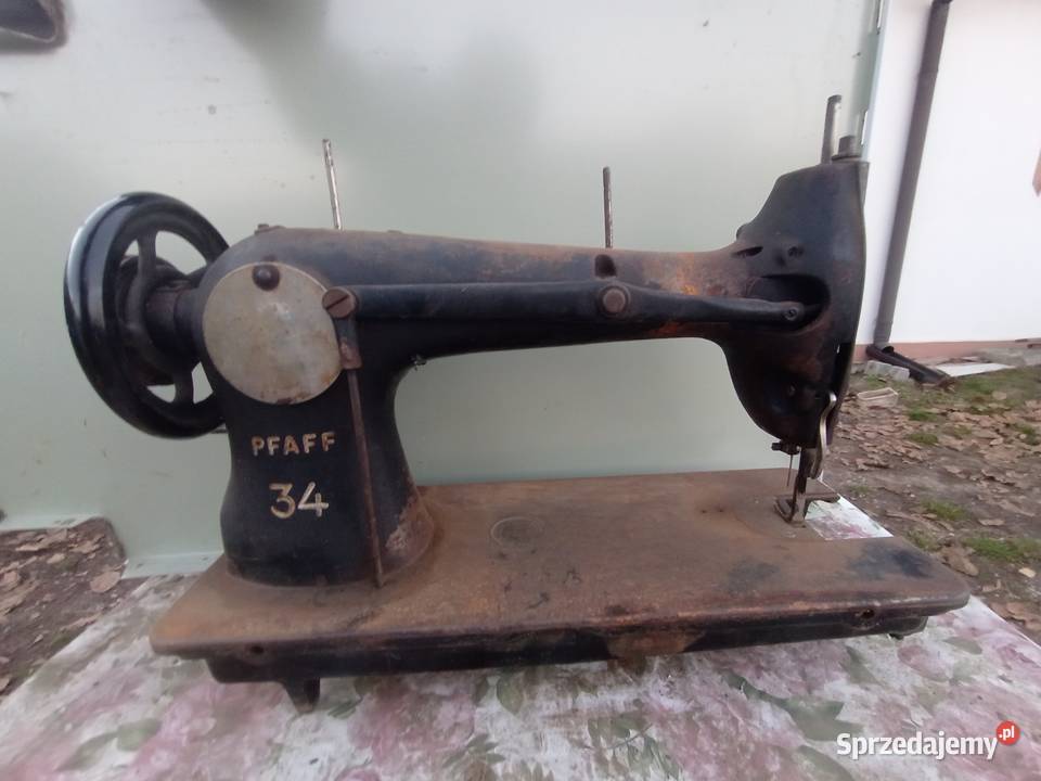 Maszyna do szycia zabytkowa Pfaff 34 Sadłowice