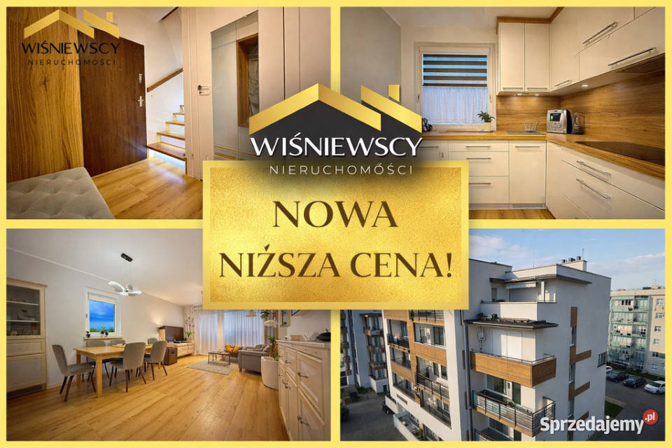 Nowoczesne dwupoziomowe mieszkanie w Malborku Malbork