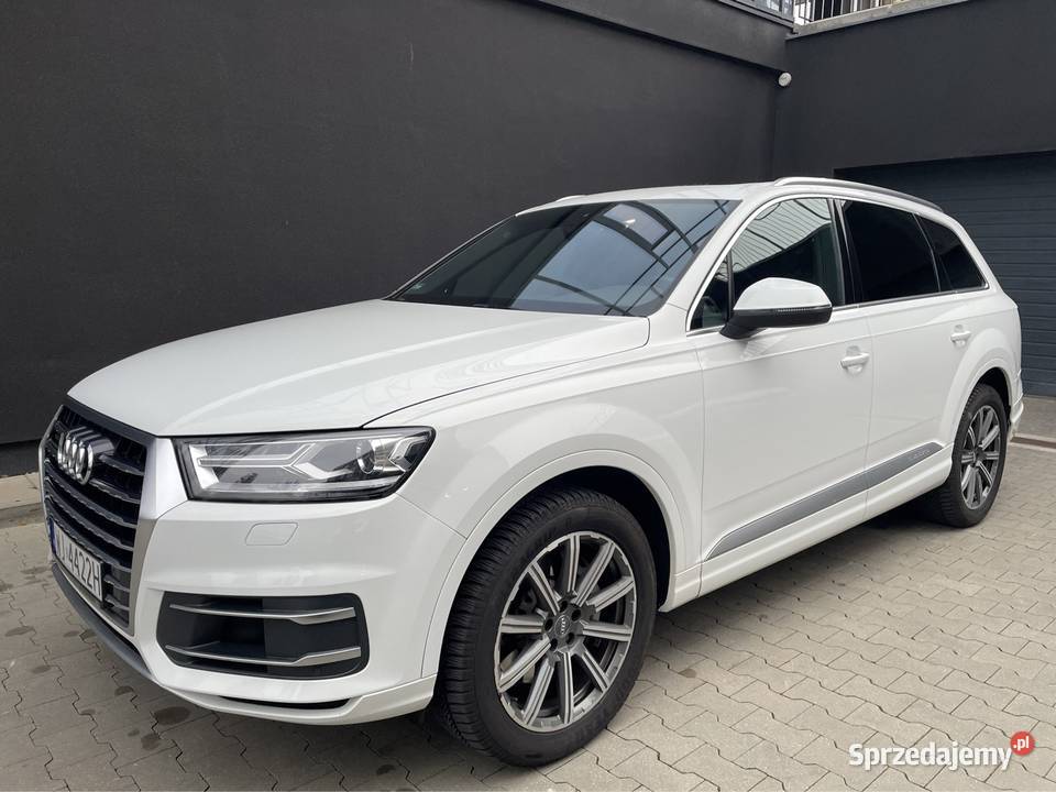 Audi Q7 2016 30 333 7osób premium plus czarny 333KM Q7 Lublin sprzedam