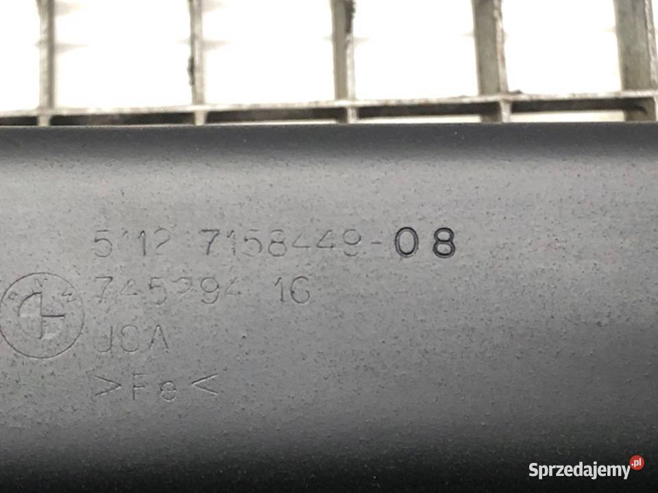 BELKA ZDERZAKA TYŁ BMW E71 SUV 0714 WZMOCNIENIE Wzmocnienia, belki i wsporniki