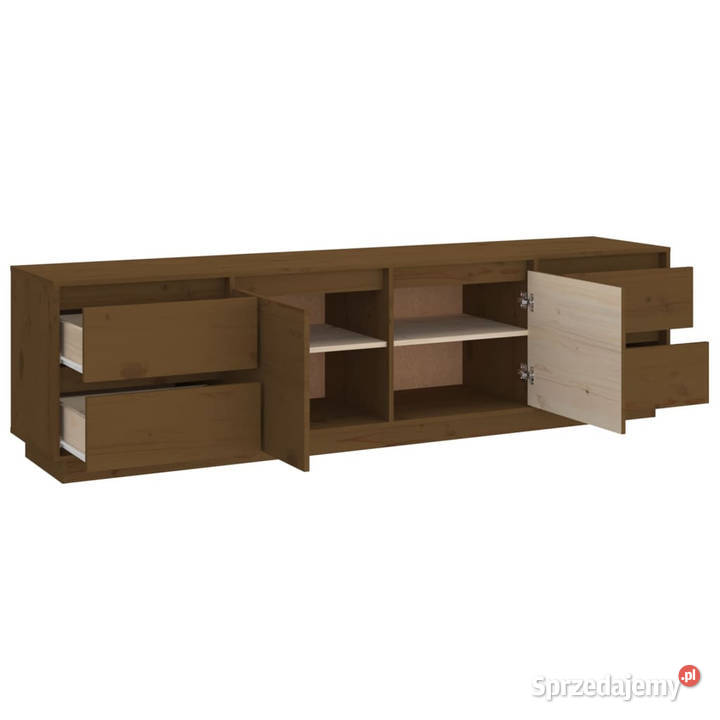 Szafka pod TV miodowy brąz 176x37x475 lite Warszawa