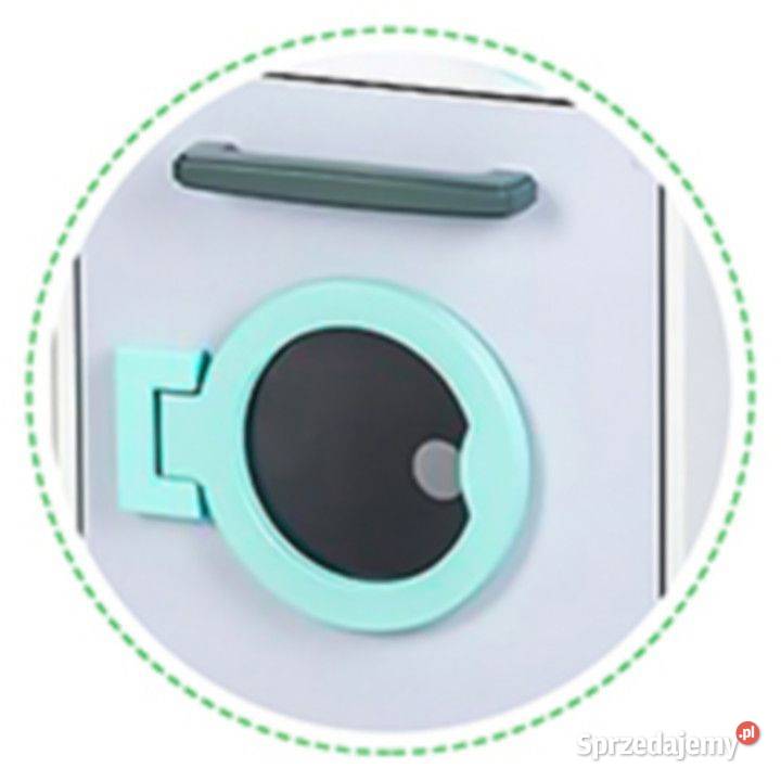 Drewniana kuchnia XXL z pralką akcesoria