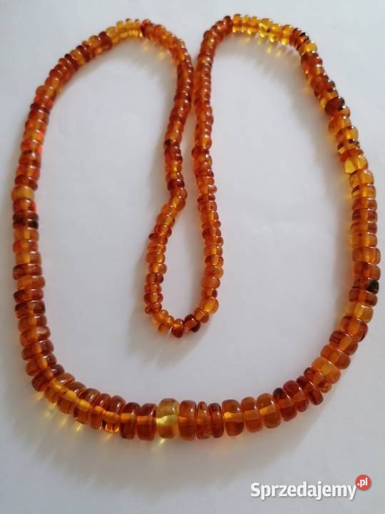 Naszyjnik Bursztyn Vintage Białystok sprzedam
