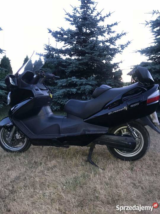 Suzuki Burgman Maxi skuter 650 czarny Starogard Gdański sprzedam