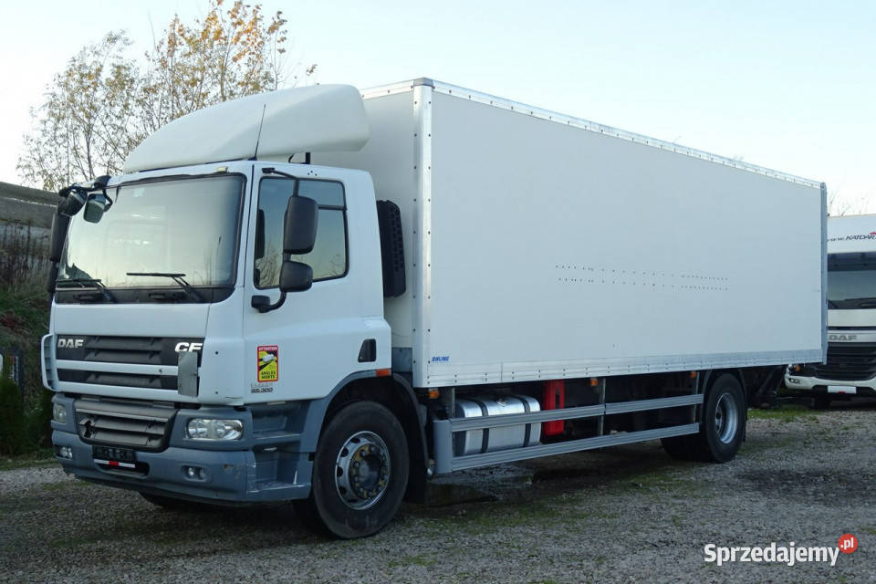 DAF CF 65300 Euro 5 kontener 21 pal winda klapa mazowieckie