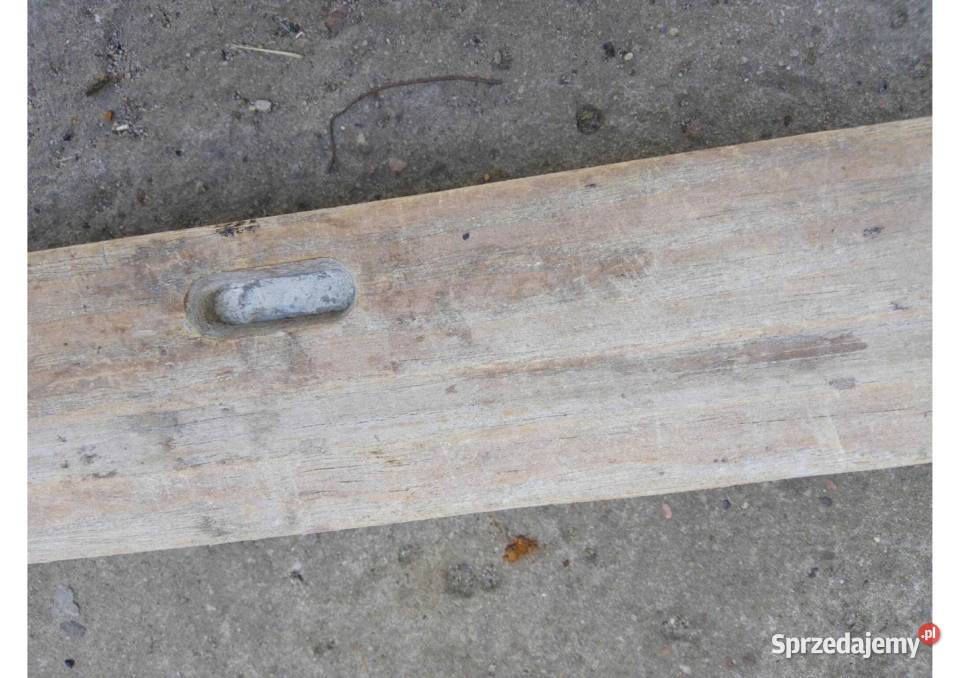 Poziomica drewniana 80 stara PRL dwa wskaźniki Poziomice łódzkie Łódź