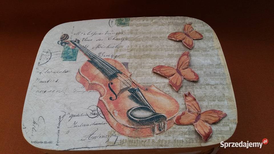 Pudełko kartonowe ozdobne 21x16x65 Łódź