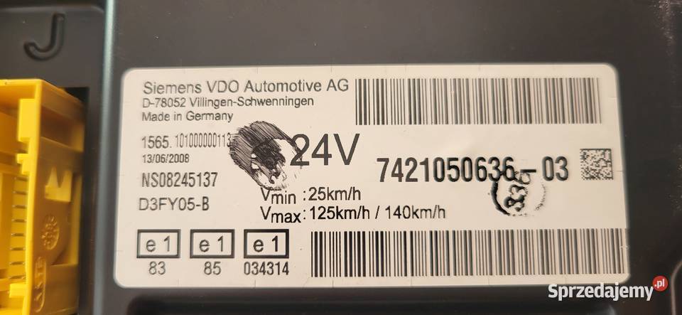ZEGARY LICZNIK MANUAL RENAULT PREMIUM MIDLUM DXI Liczniki i zegary pomorskie Mojusz