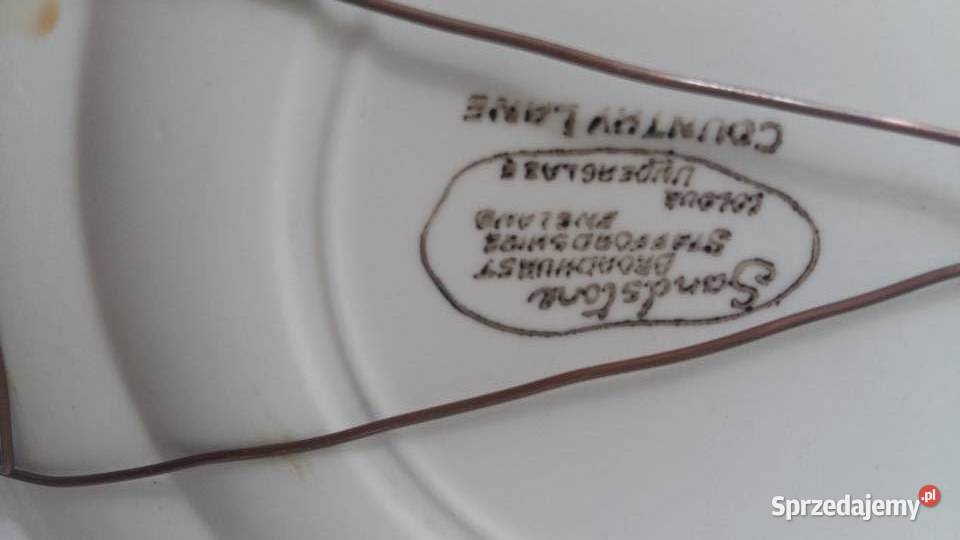 Talerz ścienny Staffordshire Sandstone