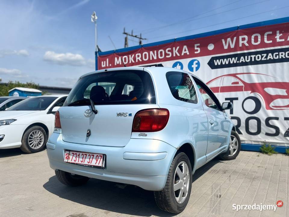 Toyota Yaris 14 Diesel Klima Wspomaganie Dl Wrocław sprzedam