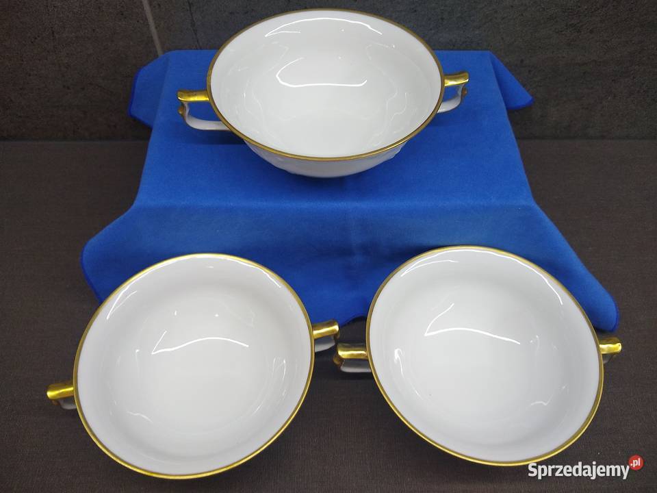 Bulionówki Rosenthal Sanssouci białe Kalisz