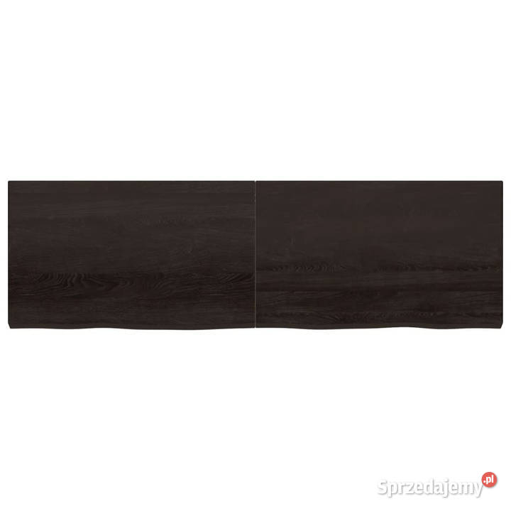 Blat stołu ciemnobrązowy 200x60x26 lite drewno Warszawa sprzedam