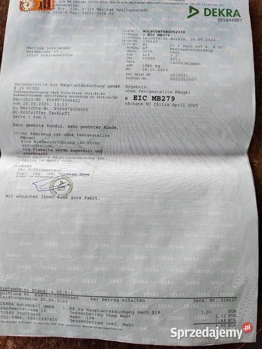 OPEL ASTRA 14 BENZYNA nieuszkodzony Leszno
