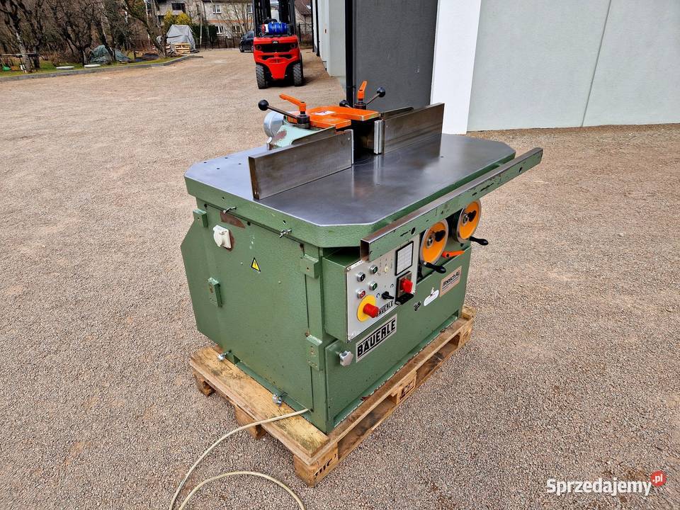 Frezarka dolnowrzecionowa BAUERLE uchylne małopolskie Kalwaria Zebrzydowska