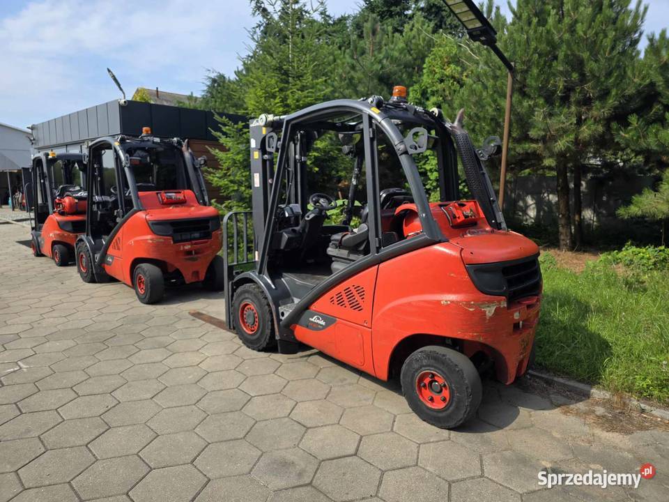 LINDE H30T02 TRIPLEX 465 m 2017 Magazynowanie Godziesze Małe