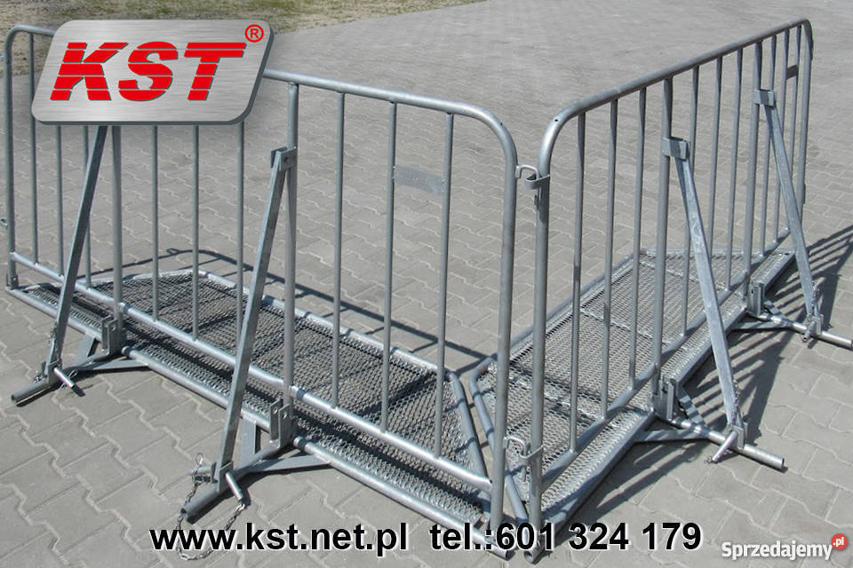 KST BARIERKA CIĘŻKA KONCERTOWA ZAPOROWA OCHRONNA Podrzecze