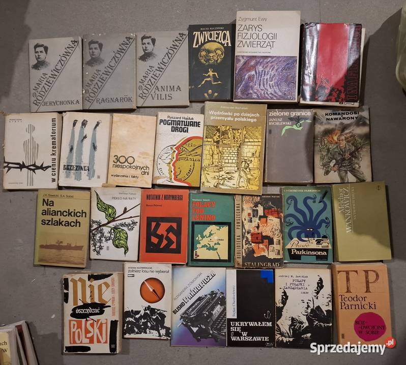 Książki różne zestaw Kajetany