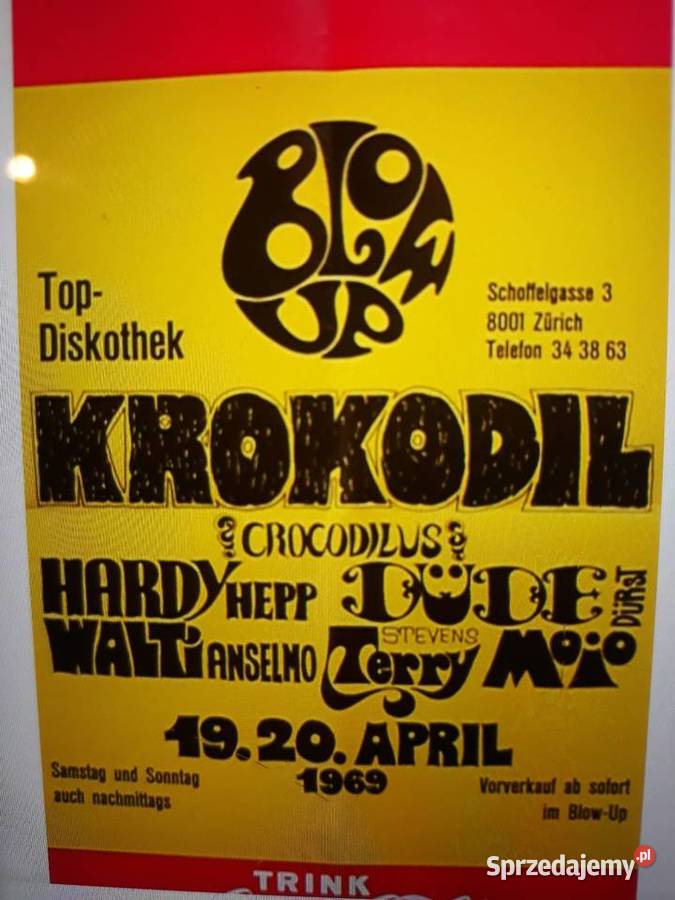 Archiwum psych prog rocka KROKODIL Krokodil 1969 Rzeszów
