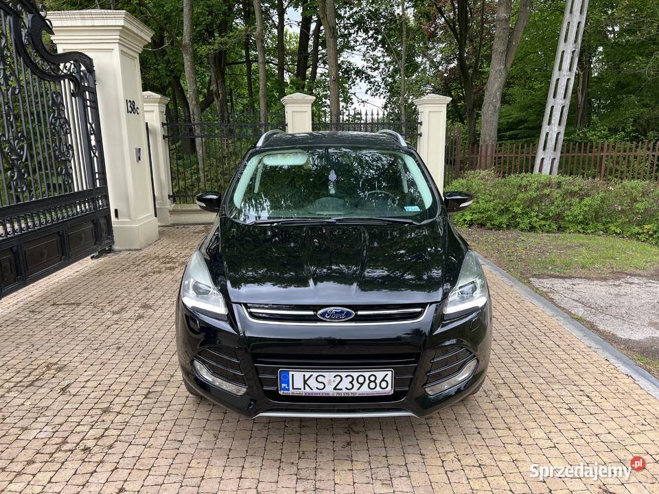 Ford Kuga Mk2 Suv 20TDCi 140 Czarny Skóry Rok produkcji 2013 Nowa Słupia