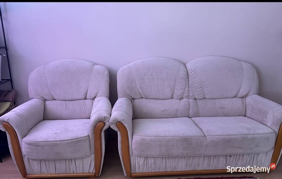 Sprzedam komplet kanapa fotel do salonu Leszno