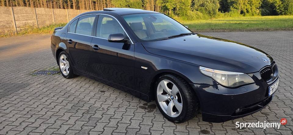 BMW E60 530D 218 automat wielkopolskie Września