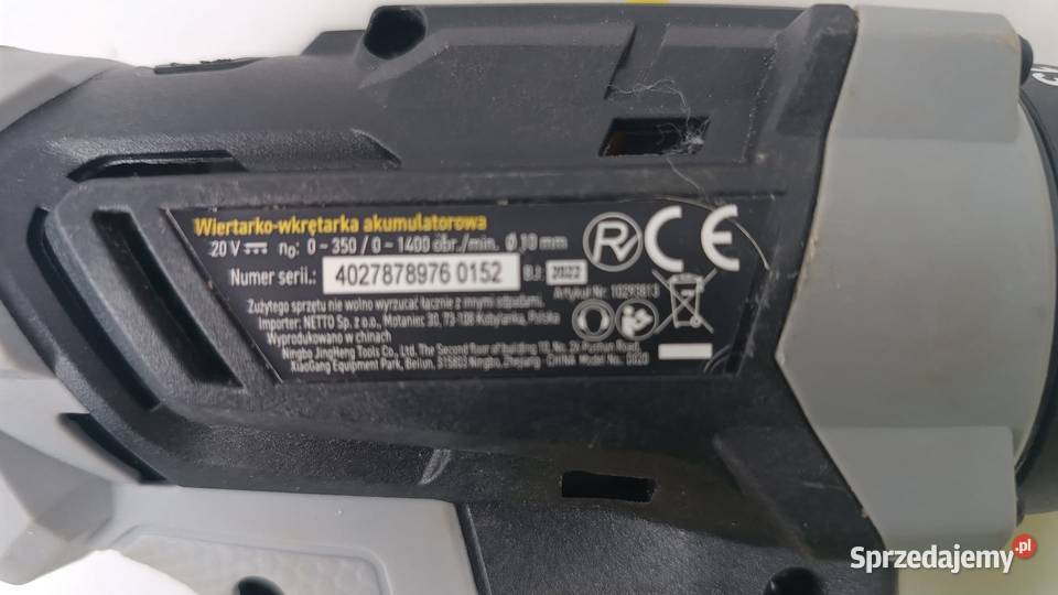 Zestaw narzędzi TECHLINER 20V wkrętarka klucz Katowice