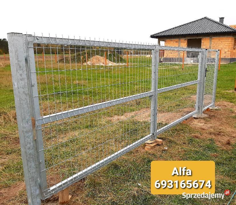 Brama tymczasowa budowlana techniczna drewniana Lubin