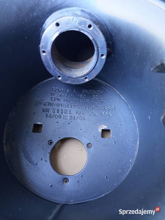 Sprzedam butlę LPG 33 litry 575180 mm Chorzów