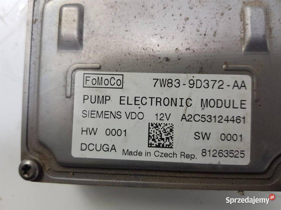 MODUŁ JAGUAR XKR 7W839D372AA Pozostałe Lipno sprzedam