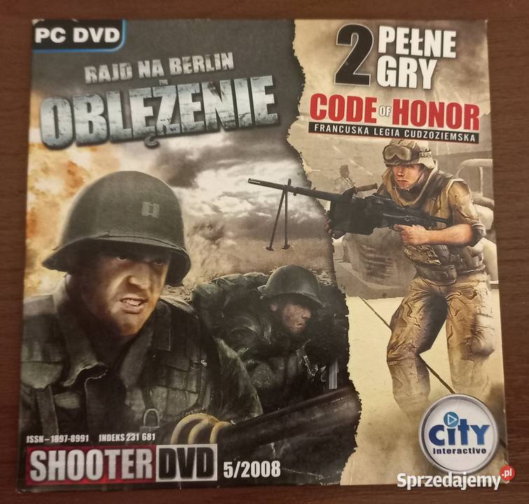 Oblężenie Rajd na Berlin Code Of Honor 2 gry PC Elbląg
