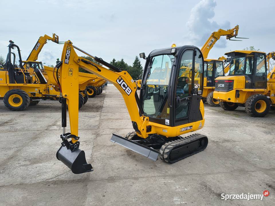 MINIKOPARKA GASIENICOWA 18 TONY JCB 8018 CAT Krotoszyn