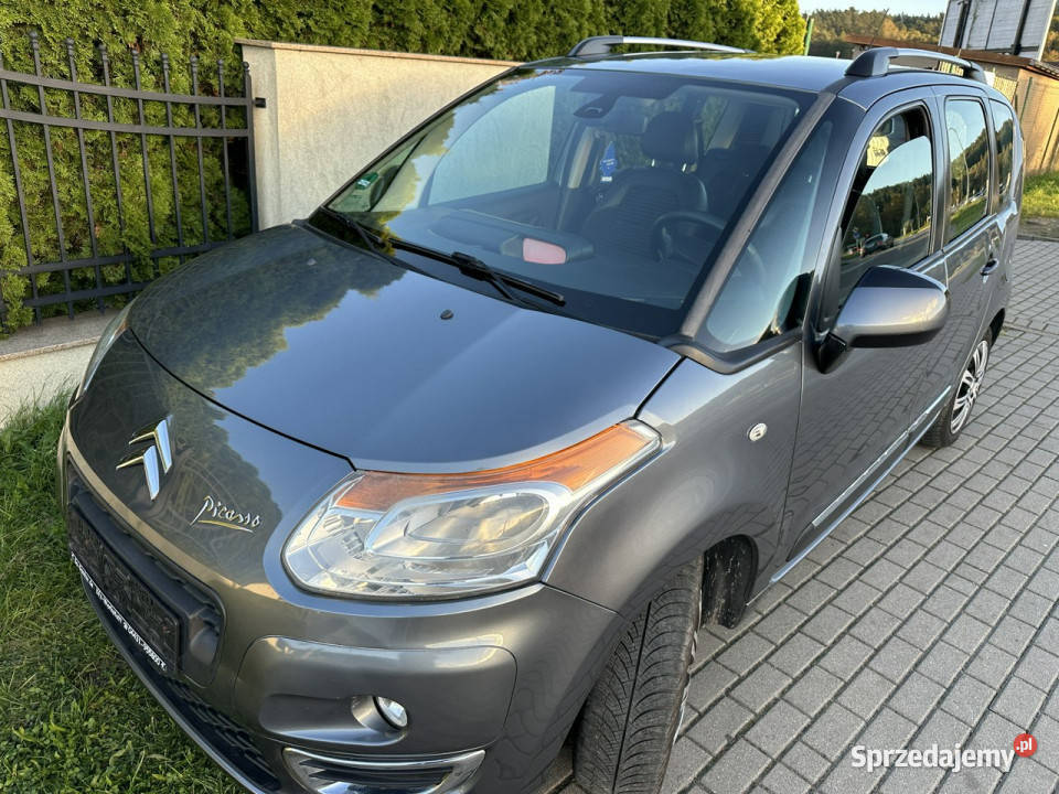 Citroen C3 Picasso Exclusive alkantara tempomat czujnik zmierzchu Wejherowo sprzedam