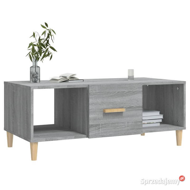 Stolik kawowy szary dąb sonoma 102x50x40 mazowieckie Warszawa sprzedam
