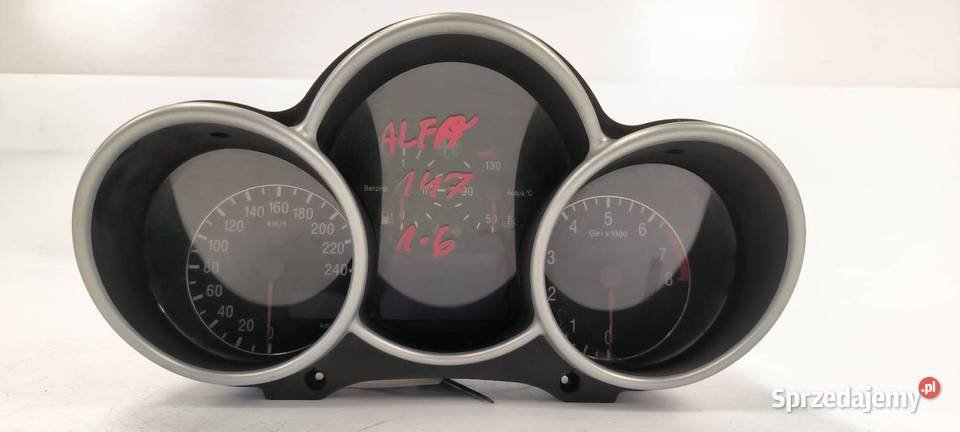 LICZNIK ZEGAR ALFA ROMEO 147 735290177 kujawsko-pomorskie Lipno