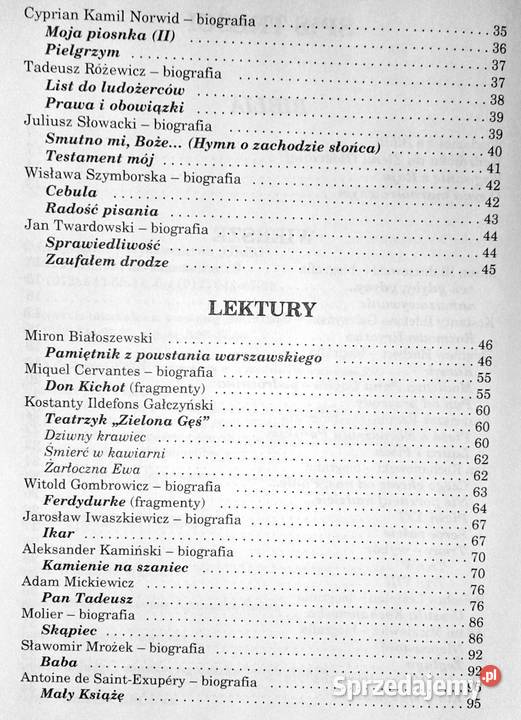 Ściąga kl 2 Gmnazjum Bogumiła Wojnar miękka Chełm