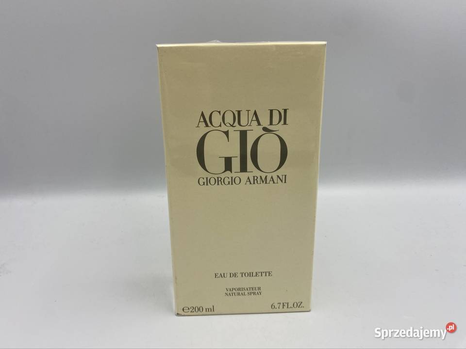 Giorgio Armani Acqua Di Gio 200ml Dla mężczyzn Kraków