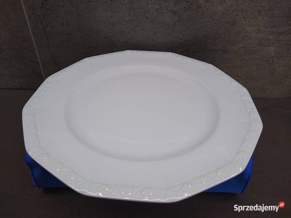 Podtalerz platzteller Rosenthal Biała Maria 31 Porcelana i szkło Kalisz