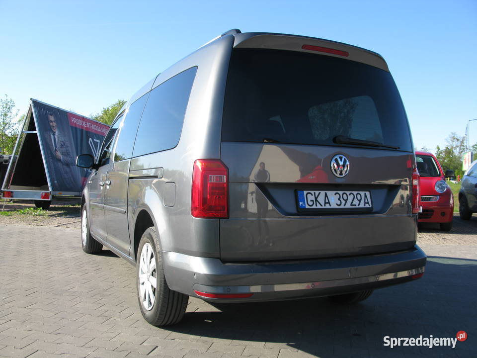 Volkswagen Caddy IV 2020r 20 TDI Maxi drzwi odsuwane Chojnice