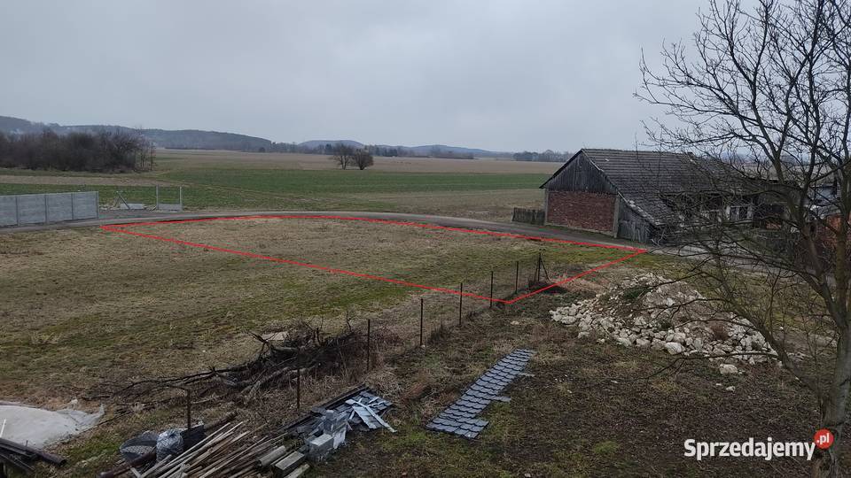 Działka budowlana uzbrojona Wołowice 7 ar 700 m2 20m Sprzedaż
