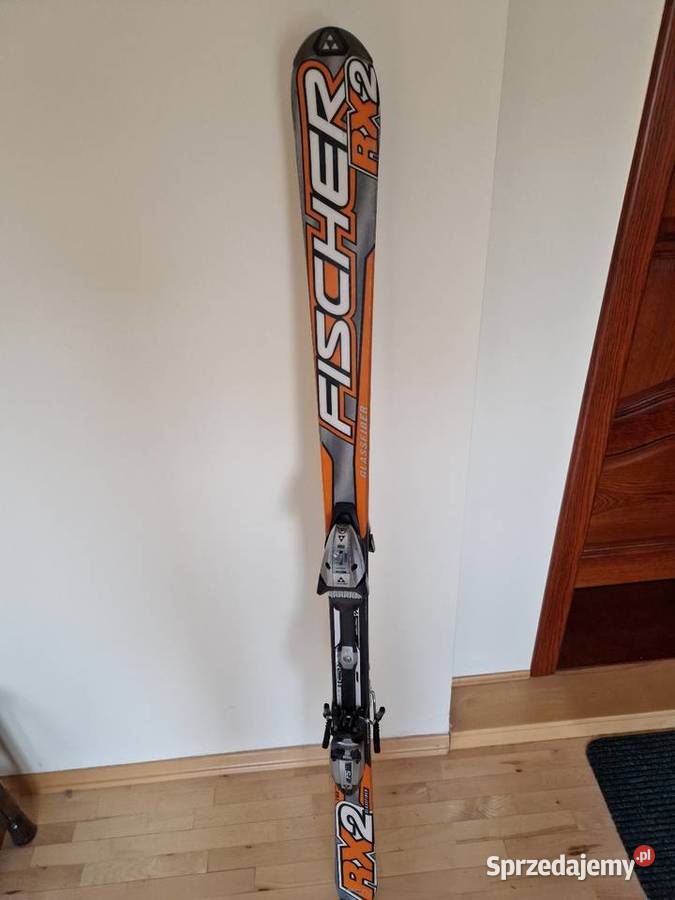 Narty Fischer RX2 165 z wiązaniami Radomsko