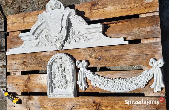 sztukateria zewnętrzna biała elewacyjna na Zielona Góra sprzedam