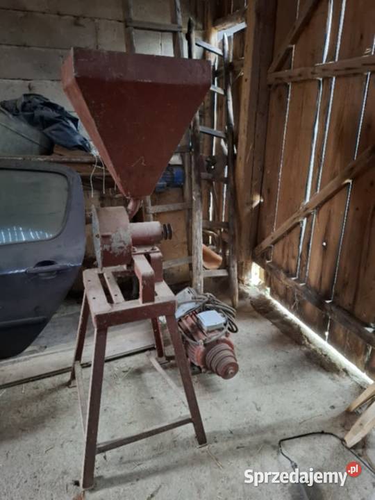 Śrutownik z silnikiem 75 kw