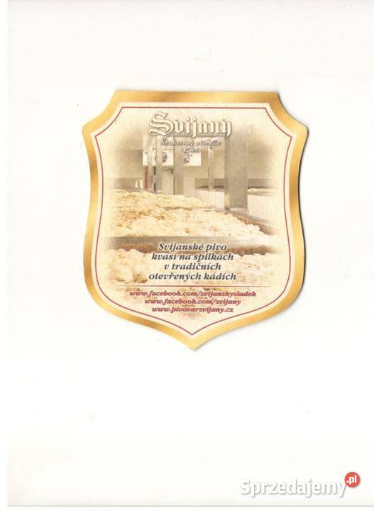 Svijany podstawka do piwa 9 Birofilistyka śląskie Gliwice