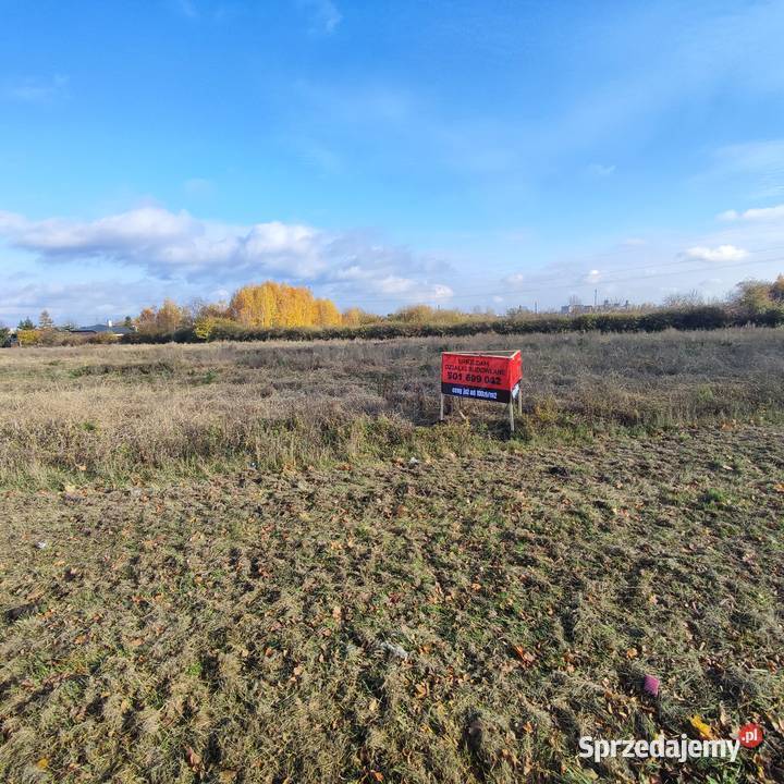 Działka budowlana 1093m2 Kutno 20m sprzedam