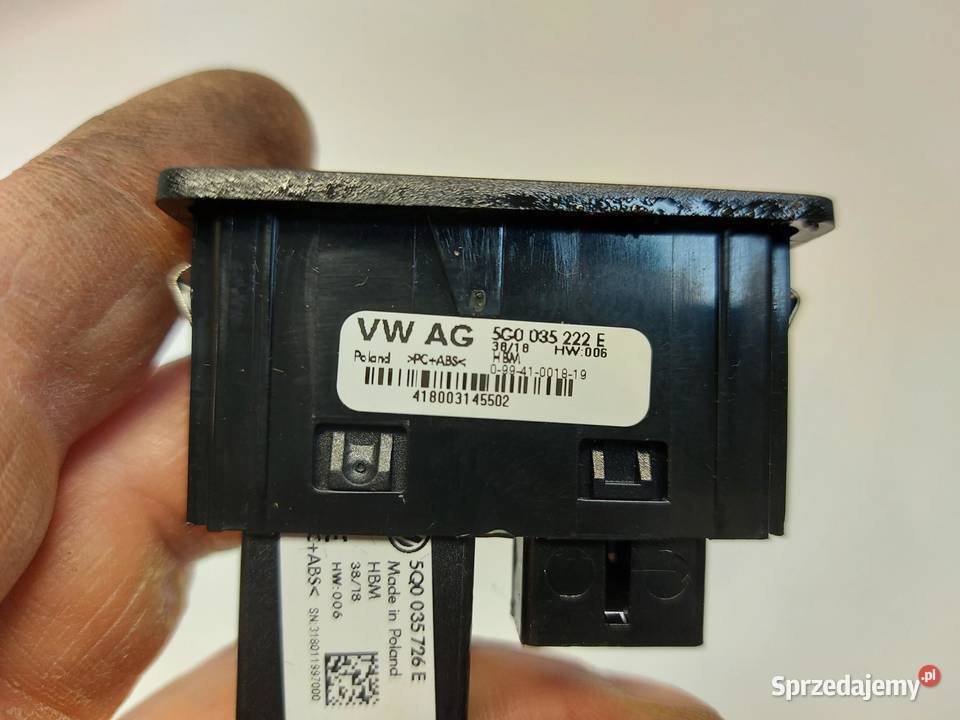 VW Arteon 3G8 2018r GNIAZDO PORT USB 5G0035222E dolnośląskie