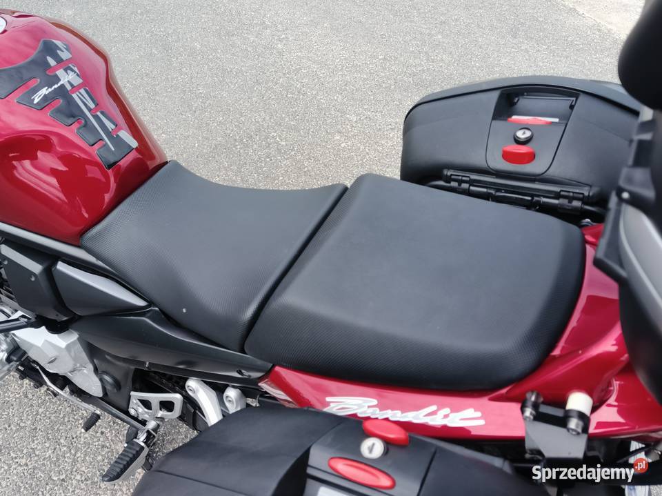 Suzuki Bandit 650 2008 ABS wtrysk 3 kufry zarw bagażnik zachodniopomorskie
