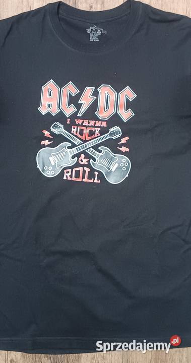 ACDC I wanna rockn roll koszulka tshirt Zbylitowska Góra