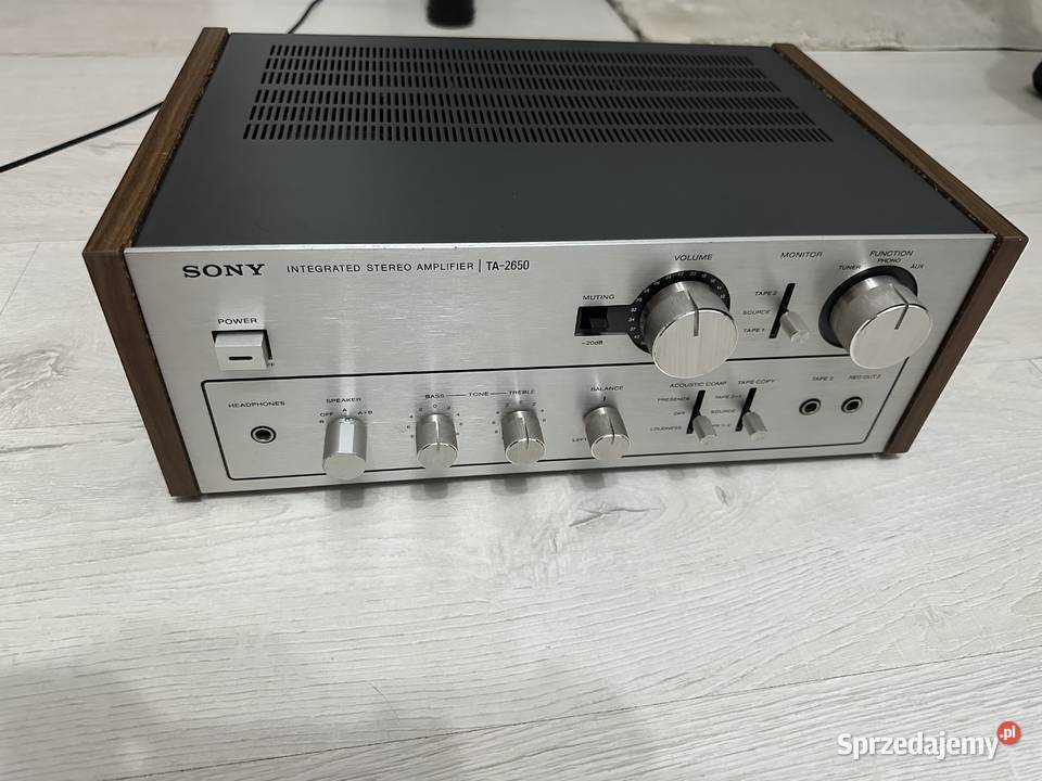 Sony TA2650 klasyczny wzmacniacz vintage