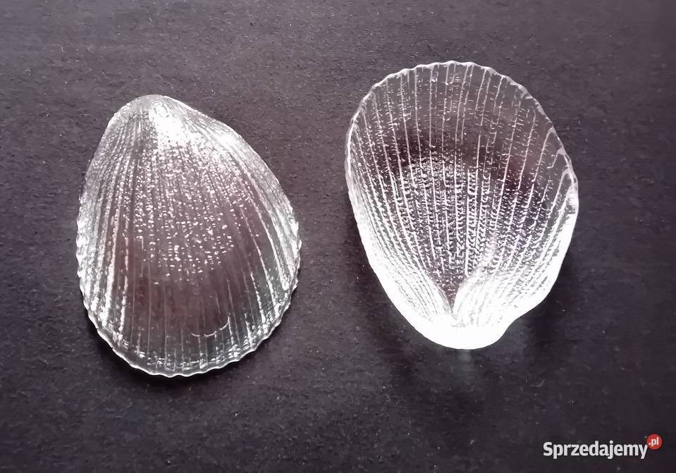 Dwie salaterki śledziówki model Shell HSG Porcelana i szkło Koźminek sprzedam
